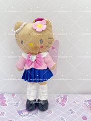 ハローキティ スタイルアップマスコット コギャル（日焼け） 足長キティ マスコットホルダー 991423