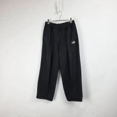 THE NORTH FACE ブラック ワンタック トレーナー スウェットパンツ レディース 28インチ 261001