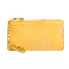 【6ie6545】ルイヴィトン コインケース ヴェルニ ポシェットクレ M91326 マシュマロピンク【中古】レディース