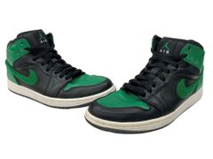 ナイキ NIKE 09年製 AIR JORDAN 1 RETRO PHAT PREMIER BOSTON CELTICS エア ジョーダン ボストン セルティックス AJ1 緑 黒 375173-031 グリーン 27cm 104S-1518