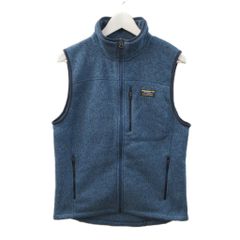 エルエルビーン L.L.BEAN セーター フリースベスト 505974 ブルーアッシュ系 S ジップアップ トップス
