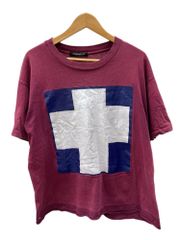 アンダーカバー UNDERCOVER 90s 00s Cross Print S/S T-Shirt クロス Tシャツ アーカイブ 裏原 半袖 赤 Tシャツ プリント レッド 104MT-3809