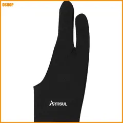 送料無料★Artisul ArtistグローブG05 2本指手袋 お絵かき 製図用 左利き右利き両用 防汚 板タブ/液タ セール