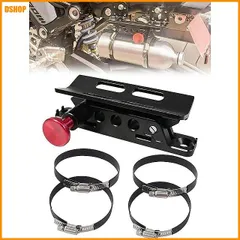【送料無料】送料無料★CHELHEAD 車用消火器ブラケット アルミニウム合金製 消火器ホルダー 4つのクランプ付き 消火器マウント