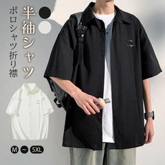 半袖 夏 メンズシャツシフォンシャツ白メンズアロハシャツメンズシャツ 薄手開襟シャツ 涼しい折り襟 開襟シャツ黒ハワイ風ビーチ リゾートシャツ旅行春夏