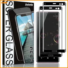 送料無料★Nutmeg【2枚入り】Sony Xperia XZ3 用の ガラスフィルム SO-01L SOV39 801 新着