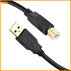 送料無料★XBOHJOE USB 2.0 プリンターケーブル6m Aオス-Bオス 金メッキコネクタType Bにスキャナ アウトレット