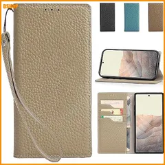 中古 送料無料★Google Pixel 8 対応ケース 高級 牛本革 Pixel 8 対応カバー 手帳型 グーグル ピクセル 即納