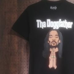 Dogg Supply ドッグ・サプライ  スヌープ・ドッグ「Tha Doggfather」プリントＴシャツ　サイズＳ