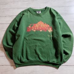 【USA製】LEE SWEATSHIRT リー ボルドー ワインレッド VIRGINIA SPORT TRADITION ウエスタン調 バッファロー柄 アメリカ製 スウェットシャツ ヴィンテージ 古着 #26234