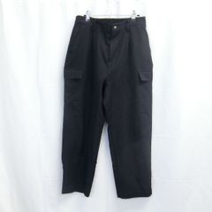 nikoand... ニコアンド ワイドカーゴパンツ ブラック M ◯□・◯◇