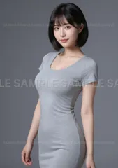 【アートポスター】AIアートポスター 美少女 チャイナドレス 鑑賞用インテリア アート作品 希少 #X2BEB