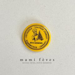 フェーヴ　洋菓子店の15周年記念フェーヴ　フランス　フェーブ　ミニチュア陶器　m-4253
