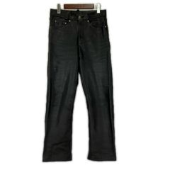 schott ショット レザーパンツ size30/ブラック
