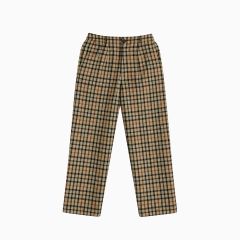 DAKS ダックス ウールブレンド CHECK パンツ - Women (97464)