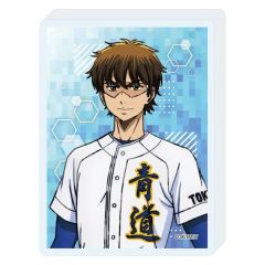 【中古】アクリルスタンド・アクリルパネル 09.御幸一也(公式イラスト) ミニアクリルブロック 「TVアニメ ダイヤのA actII -Second Season-」