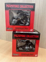 Sサイズ80【中古・開封品】ポリストーンコレクション　ゴジラvol.7 「VSカイザーギドラ」　ゴジラvol.8「新轟天号&ミニラ」　S-0.6