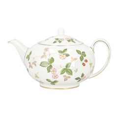 WEDGWOOD ティーポットL/ワイルドストロベリー Aランク 93