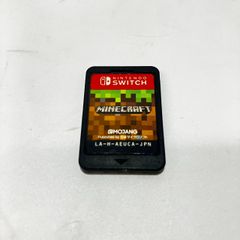 【現状品】Nintendo Switch ソフト MINECRAFT マインクラフト マイクラ 本体のみ 任天堂 ニンテンドー スイッチソフト GI