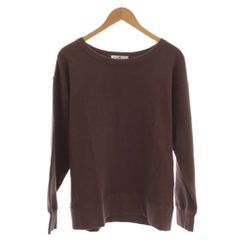 アーバンリサーチ サニーレーベル URBAN RESEARCH Sonny Label スウェット トレーナー FREE 茶色 ブラウン 無地 ラウンドネック 長袖 /LP