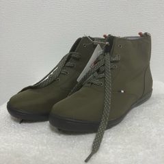 新品 le coq sportif ルコックスポルティフ テルナブーツ SK MID 24cm カーキ QFM-6212KH/No.1025