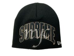 シュプリーム SUPREME 26SS Rhinestone Beanie ラインストーン ビーニー New Era NYC ニット帽 ハット キャップ 黒 帽子 メンズ帽子 ニット帽 ロゴ ブラック 104H-136