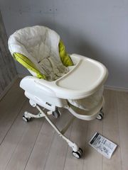 クリーニング済み　エコアクト リシェナ コンビ(Combi) 手動　ハイローチェア・ベビーラック0918-12