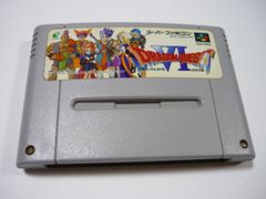 [管meb]【送料無料】ゲームソフト SFC ドラゴンクエストVI 幻の大地 (箱説なし) スーパーファミコン 任天堂 ドラクエ 鳥山明 エニックス