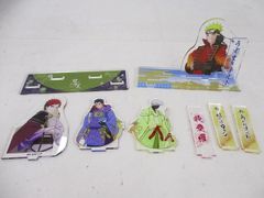  【中古品】 アニメ NARUTO リアル謎解きゲーム 忍里特別任務 うずまきナルト＆我愛羅 カカシ＆オビト アクリルスタンド 2点 グッズセット