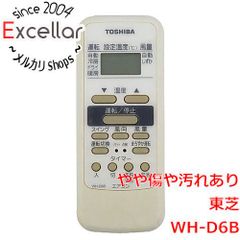 [bn:7] TOSHIBA　エアコンリモコン　WH-D6B