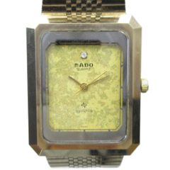 ラドー RADO 110.9515.3 腕時計 ウォッチ クォーツ ロゴ ゴールド色 ■GY18 /MQ