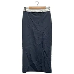 ZARA (ザラ) スリットスカート グレー XS