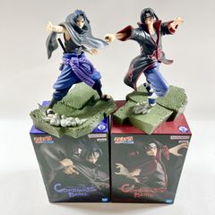 ★ NARUTO ナルト 疾風伝 Combination Battle フィギュア 2点 まとめ商品  うちはサスケ うちはイタチ 約16cm 現状品