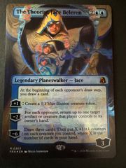 MTG 理論家、ジェイス・ベレレン　英語　foil ボーダーレス　FRA リアリティ・フラクチャー