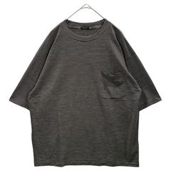 COMOLI(コモリ) 2024SS summer wool S/S T-shirt サマーウール 半袖 Tシャツ Z01-05023 2 ボーダー