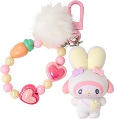 サンリオ(SANRIO) キーホルダー（ふっくらおみみのうさぎの会） マイメロディ 776777【マイメロディ キーホルダー】