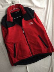 THE NORTH FACE ザノースフェイス 刺繍 ロゴ フリースジップアップ