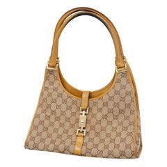 グッチ(Gucci) グッチ ハンドバッグ GGキャンバス ジャッキー 001 1067 キャンバス ブラウン レディース