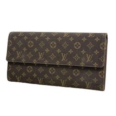 ルイ・ヴィトン(Louis Vuitton) ルイ・ヴィトン 長財布 モノグラム・ミニラン ポルトフォイユサラ M95234 エベヌレディース