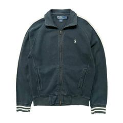 古着 ポロ バイ ラルフローレン コットン フルジップ ジップアップ スウェット