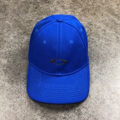 OAKLEY BASEBALL CAP オークリー ベースボールキャップ ロゴ刺繍 ブルー メンズ