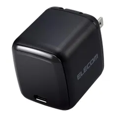 ☆新品☆エレコム 充電器 65W USB PD対応 小型 Type-C 1ポート PPS対応 GaN II採用 PSE認証 ブラック 【iPhone 16 15 iPad Macbook 等対応】 EC-AC8565BK b5b23cf9