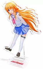 【中古】アクリルスタンド・アクリルパネル 関根しおり アクリルフィギュア 「Eureka!くじ Angel Beats! アクリルフィギュアくじ」 B-19賞