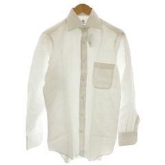 ビームスエフ BEAMS F ワイシャツ 長袖 シャツ 15(1/2)-39 白 ホワイト /☆G