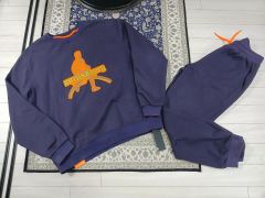 (XL / L) ブライアンベリー ベリーマン シーグリ スウェット & ジョガーパンツ トレーナー セットアップ PURPLE パープル オレンジ