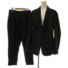 ユニクロ UNIQLO ×Theory 22SS スーツ テーラードジャケット スラックス L 黒 211-447469 211-448573 /GG