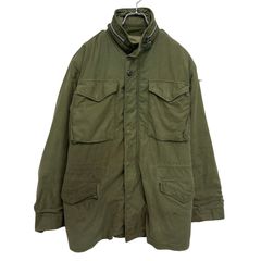 【US ARMY】 M65 70s 米軍 実物 1971年納入 2nd 中綿ライナー付き フィールドジャケット Field Jacket S-8084