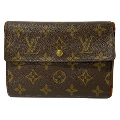 LOUIS VUITTON(ルイヴィトン) 3つ折り財布 モノグラム ポルト トレゾール・エテュイ パピエ M61202