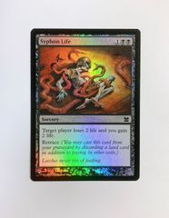 【3】吸命/Syphon Life　（英語版・Foil・MMA）　MTG　マジック：ザ・ギャザリング
