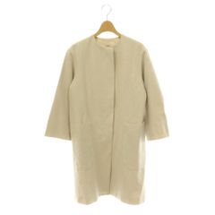 イエナ IENA C/L/P ノーカラーコート ロング 34 ベージュ /HK ■OS